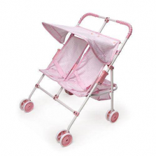 Double Doll Side-by-Side Umbrella Stroller