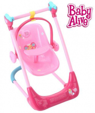 Baby Alive Swing & High Chair Combo