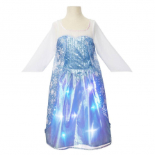 Disney Princess Northern Lights Music and Light Up Dress - Elsa
