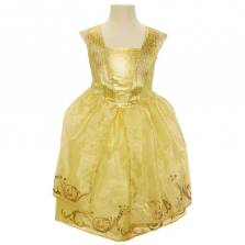 Disney Beauty and the Beast Live Action Belle Deluxe Dress - Child Size 4-6X
