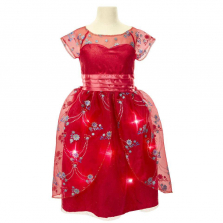 Disney Red Royal Ball Gown Dress - Elena of Avalor