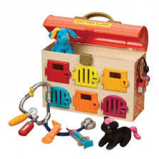 Battat B. Critter Clinic Toy Vet Play Set