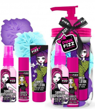Pink Fizz Mason Jar Bath & Body Gift Set