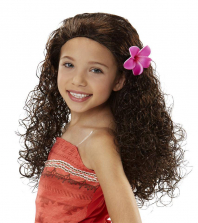 Disney Moana Deluxe Wig with Flower Accessory