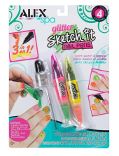 Sketch It Nail Pens 2 Pack - Glitter