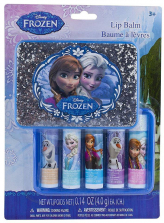Disney Frozen 4PC Lip Balm Set with Bonus Tin