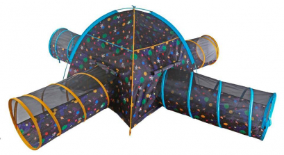 Pacific Play Tents Galaxy Combo Junction with Glow in the Dark Stars