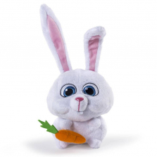 The Secret Life of Pets 6 inch Plush - Snowball with Carrot