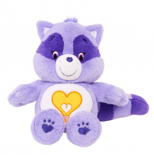 Care Bears & Cousins Stuffed Raccoon - Bright Heart Raccoon