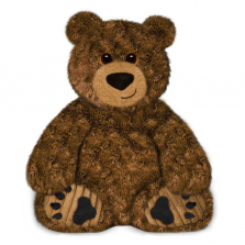 First & Main 10 inch Plush Grizzles Bear - Brown