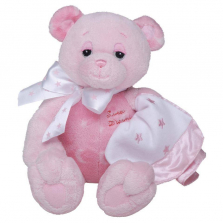 First & Main 7 inch Plush Twinkles Bear - Pink