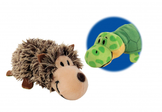 FlipaZoo 5 inch Little Flipzees - Hedgehog/Turtle