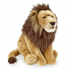 Animal Alley Classic Collection 19-inch Stuffed Lion - Brown