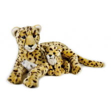 National Geographic Lelly Plush - Cheetah with Baby