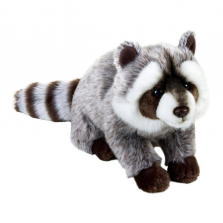 National Geographic Stuffed Raccoon - Grey
