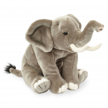 Animal Alley Classic Collection 11-inch Stuffed Elephant - Grey