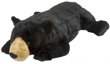 Cuddlekins Jumbo Black Bear 29 inch