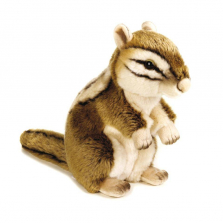 National Geographic Stuffed Siberian Chipmunk - Brown/Tan