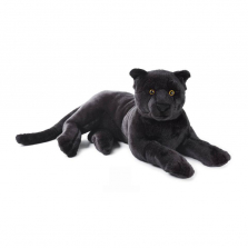 National Geographic Stuffed Panther - Black