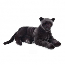 National Geographic Giant Stuffed Panther - Black