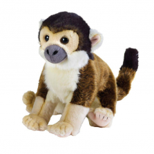 National Geographic Stuffed Squirrel Monkey - Brown/Tan