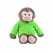 Q-Time Plush Monkey - Green