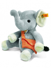 Steiff Poppy Stuffed Elephant - Grey