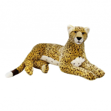 National Geographic Giant Stuffed Cheetah - Tan