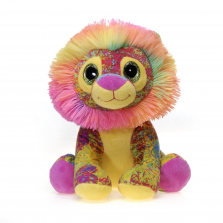 Scribbleez 10.5-inch Stuffed Lion - Yellow