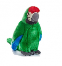 National Geographic Lelly Tropical Parrot Plush - Green
