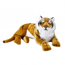 National Geographic Giant Stuffed Tiger - Brown/White
