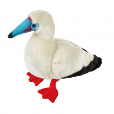 National Geographic Red-Footed Stuffed Boobies - White