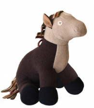 Cate and Levi Horse Stuffed Animal - Brown