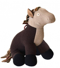 Cate and Levi Horse Stuffed Animal - Brown