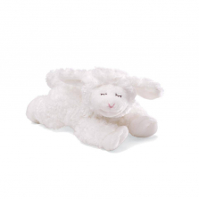 Gund 4.5 inch Interactive Stuffed Winky Lamb - White