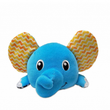 Infantino Musical Mover and Shaker Stuffed Elephant Toy