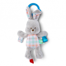 Bright Starts Chime and Go Stuffed Bunny Toy