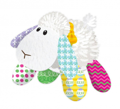 Wee Believers 10 inch Lil' Prayer Buddy Lily the Easter Lamb Plush