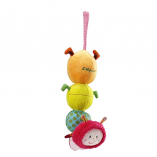Haba Lilliputiens Juliette The Caterpiller Musical Cuddle Bedtime Plush Toy