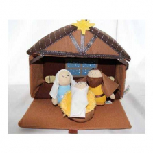 Plush Nativity 4 Piece Play Set