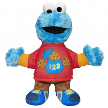 Playskool Sesame Street Talking 123 Cookie Monster Figure