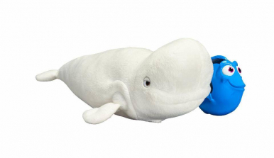 Disney Pixar Finding Dory 14 inch Bailey Plush with Dory Figure
