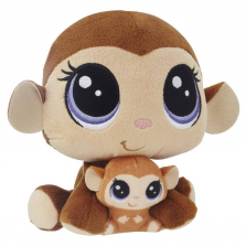Littlest Pet Shop Pairs Mona Junglevine and Merry Junglevine Stuffed Doll