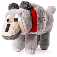Minecraft Medium Stuffed Wolf - Loup