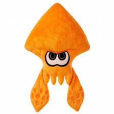 Nintendo Jumbo Basic Stuffed Figure - Splatoon Squid Orange