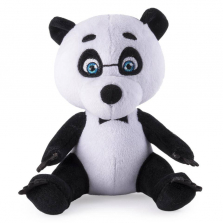 Masha and the Bear 8 inch Stuffed Panda - White/Black