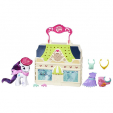 My Little Pony Friendship is Magic Rarity Dress Shop Playset