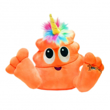 Poo-nicorn 14 inch Plushiez - Orange