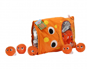 Kidrobot Yummy World 24 inch Cheese Puffs "Arnold and the Puffs"