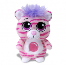 Russ Berrie Yummy Peepers Bubblegum Cat Medium Plush